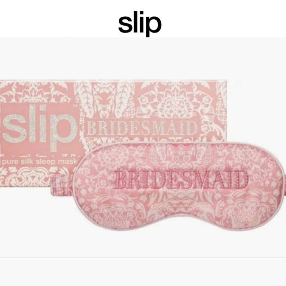 Slip Wedding Party Sleep Mask- Bridesmaid - Picture 1 of 9